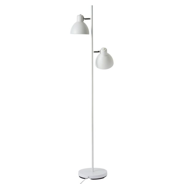 Dyberg Larsen Skagen 2 lampadaire à 2 lampes blanc Dyberg Larsen