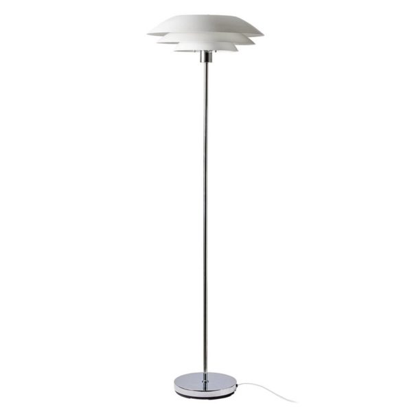 Dyberg Larsen DL45 lampadaire métal Ø 45 cm, blanc Dyberg Larsen