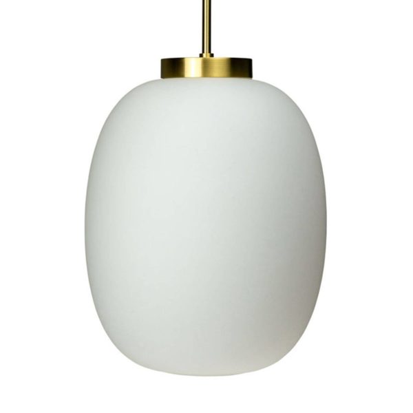 Dyberg Larsen DL39 suspension Ø 25cm opale/laiton Dyberg Larsen