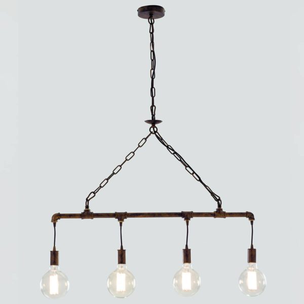 Eco-Light Suspension Amarcord au design industriel Eco-Light