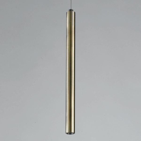 Eco-Light Suspension sur rail LED Oboe 3,5 W 3 000 K bronze Eco-Light