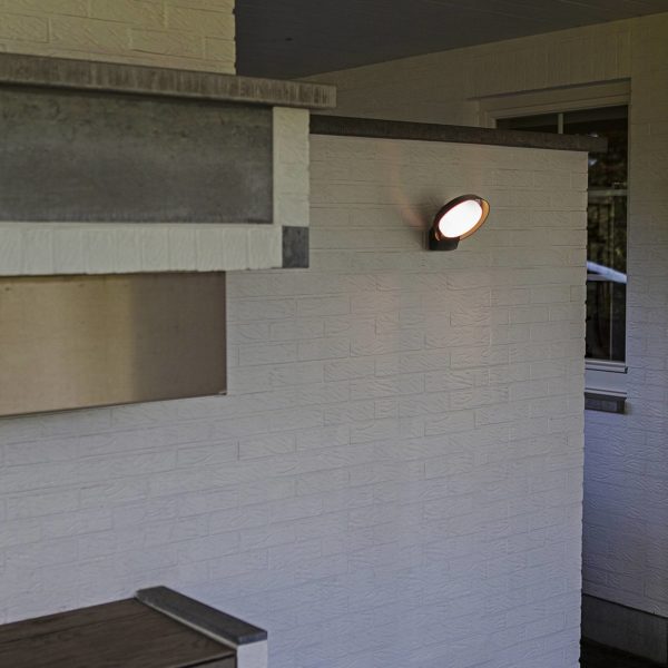 LUTEC Applique d’extérieur LED Polo en alu moulé Lutec