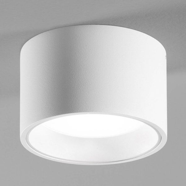 Egger Licht Plafonnier LED Ringo blanc avec IP54 Egger Licht
