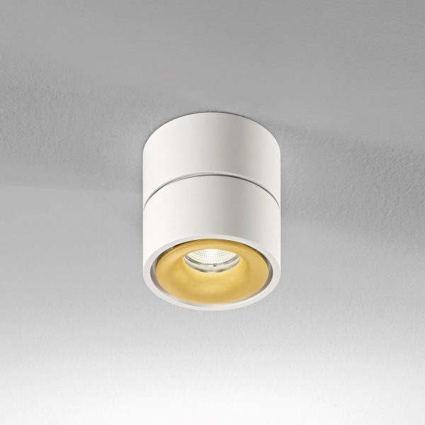 Egger Licht Egger Clippo spot LED dim-to-warm blanc/doré Egger Licht