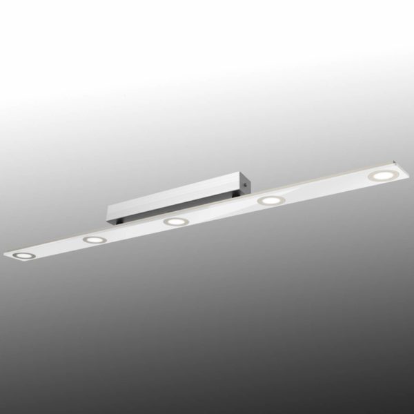 Evotec Plafonnier LED allongé Pano, blanc Evotec