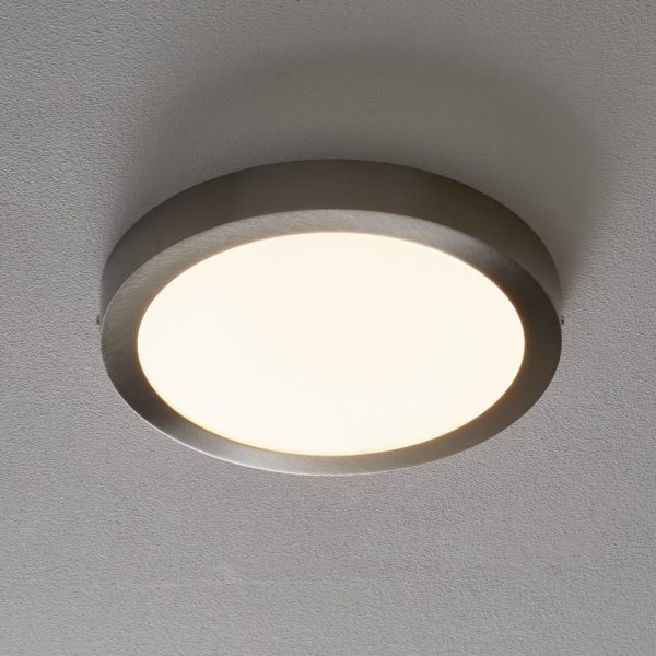EGLO connect Fueva-C plafonnier Ø 30 cm nickel EGLO connect