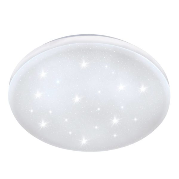EGLO Plafonnier LED Frania-S avec effet cristal Ø28 cm EGLO