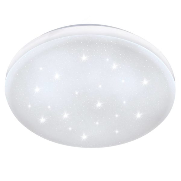 EGLO Plafonnier LED Frania-S avec effet cristal Ø33 cm EGLO