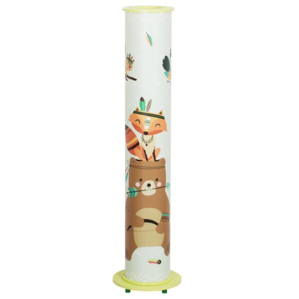 Elobra Lampadaire Little Indians 95/15, menthe, animal Elobra
