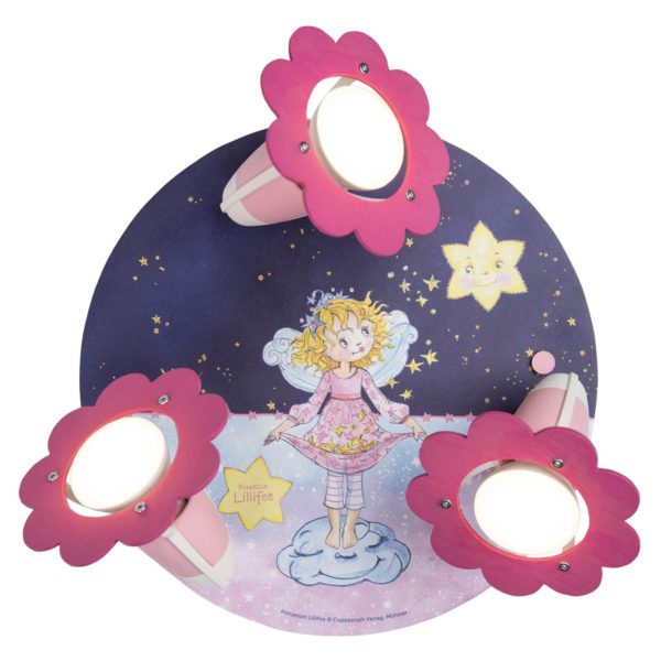 Elobra Plafonnier princesse Lillifee magie étoilée Elobra