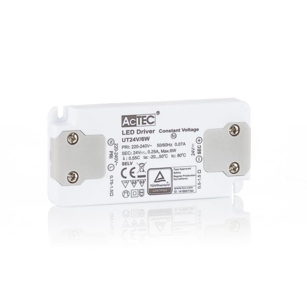 AcTEC Slim driver LED CV 24V, 6 W AcTEC