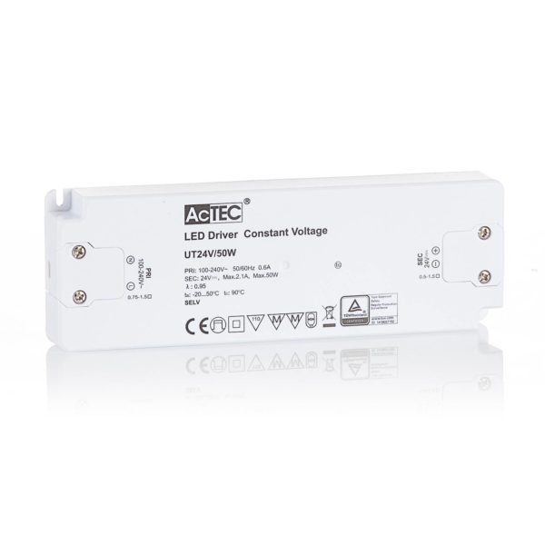 AcTEC Slim driver LED CV 24V, 50W AcTEC