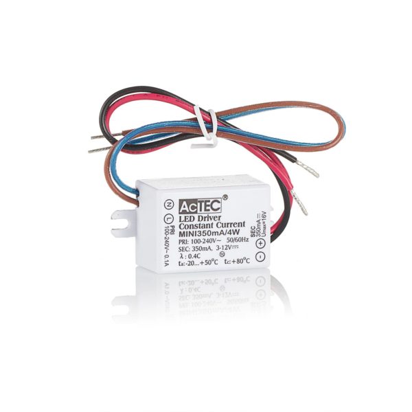 AcTEC Mini driver LED CC 700mA, 4 W, IP65 AcTEC