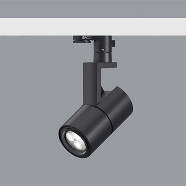 ERCO Parscan spot 230V 6W flood 940 noir ERCO