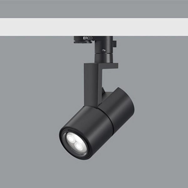 ERCO Parscan spot 230V 6W wallwash 940 noir ERCO