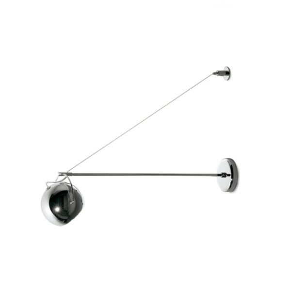 Fabbian Belle applique design BELUGA STEEL Fabbian