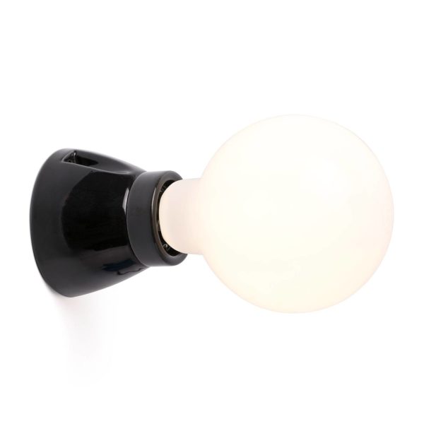 FARO BARCELONA Applique Kera, noir FARO BARCELONA