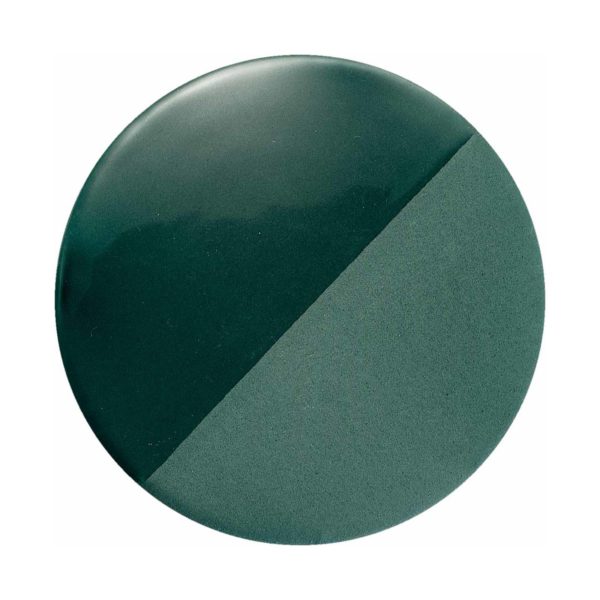 Ferroluce Suspension Bellota en céramique, Ø 35 cm, verte Ferroluce
