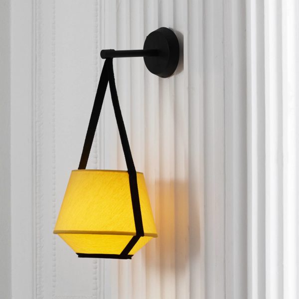 Forestier Carrie XS applique murale, jaune Forestier