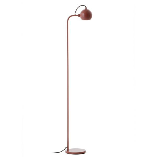 FRANDSEN Ball Single lampadaire, rouge Frandsen