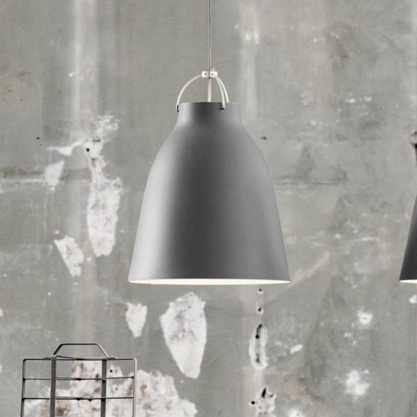 FRITZ HANSEN Caravaggio P3 gris mat45 FRITZ HANSEN