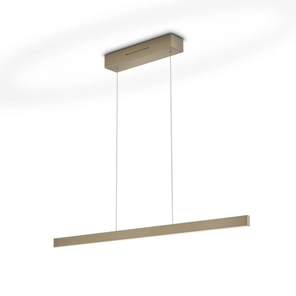 Knapstein Suspension LED Linda-92 bronze 2 200-3 000 K Knapstein