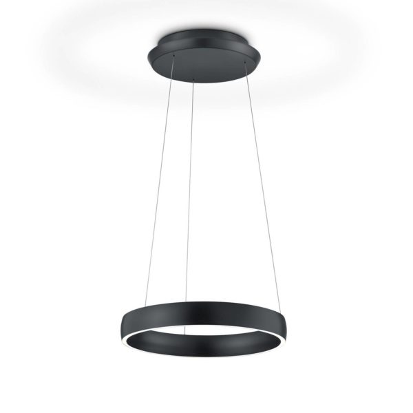 Knapstein Suspension LED Sara-40 noire, 2 200-3 000 K Knapstein