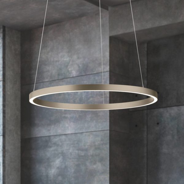Knapstein Suspension LED Lisa-60, CCT, dimmable, bronze Knapstein