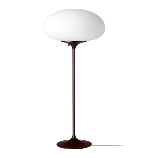 GUBI Stemlite lampe à poser, noire-rouge, 70 cm GUBI