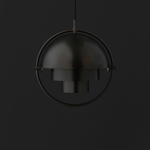 GUBI Suspension Multi-Lite, Ø 36 cm, noir/noir GUBI
