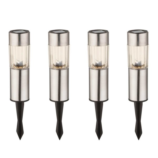 Globo Jeu de 4, lampe solaire LED décorative Aro, piquet Globo