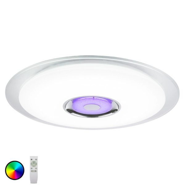 Globo Plafonnier LED Tune RVB avec haut-parleur Ø 60 Globo
