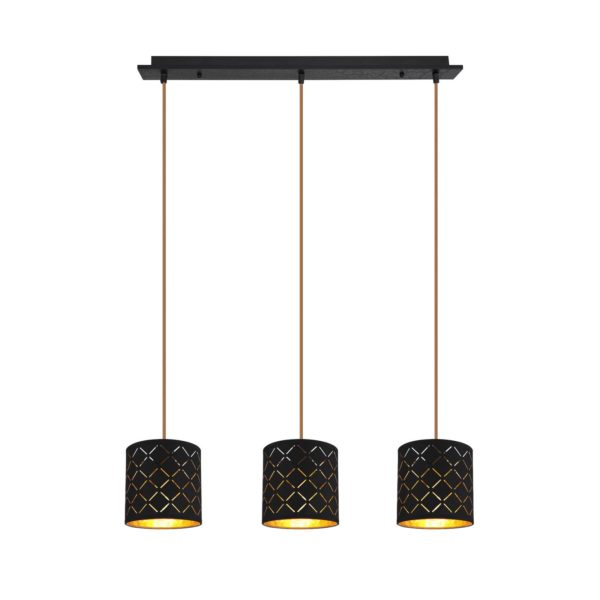 Globo Suspension Clarke, à 3 lampes Globo