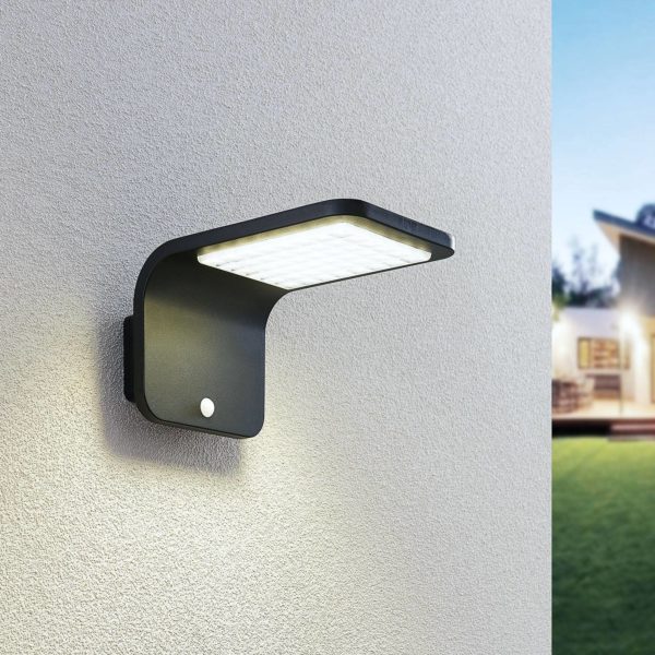 Lindby Koleno spot solaire LED avec capteur, IP54 LINDBY