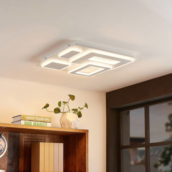 Lindby Melvyn plafonnier LED LINDBY
