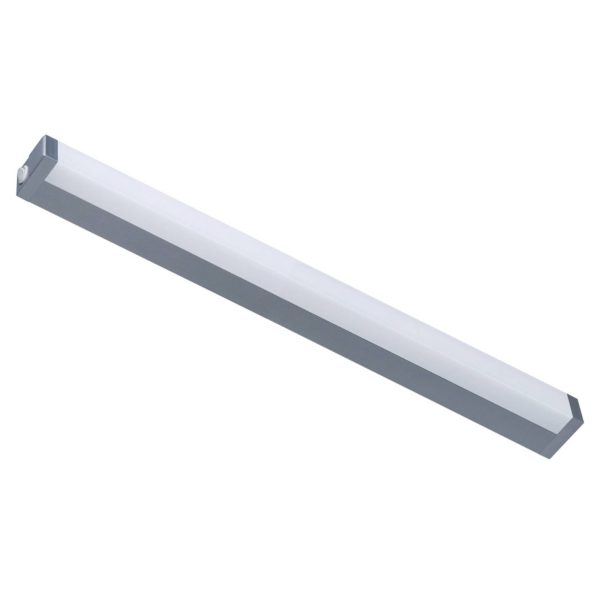 G & L Handels GmbH Applique miroir LED 512, 4 000 K, 88 cm, argentée G & L Handels GmbH