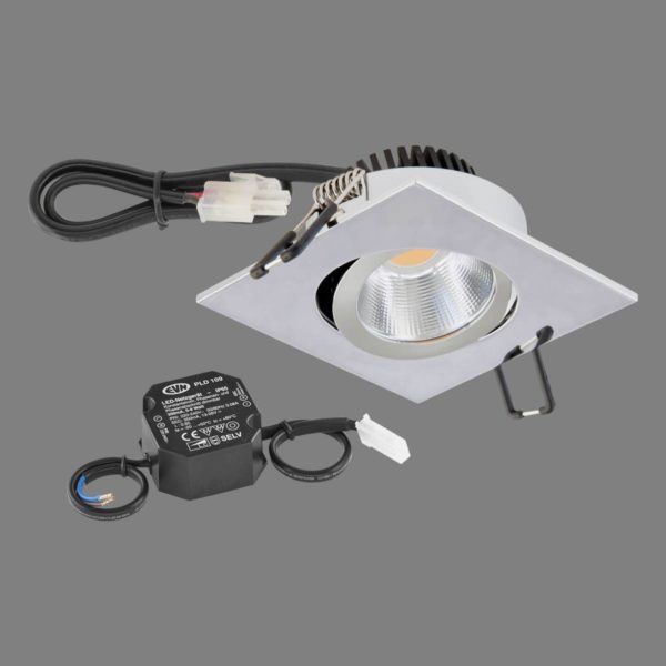EVN PC20 lampe avec variateur 3000K chrome EVN