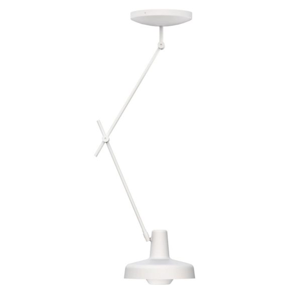 GRUPA Arigato Plafond à 1 lampe 70cm Ø23cm blanc GRUPA