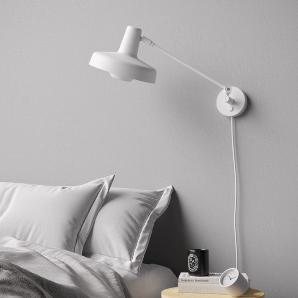 GRUPA Arigato applique 1 lampes 32cm blanche GRUPA