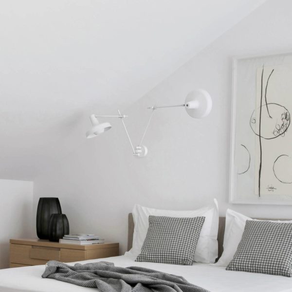 GRUPA Arigato applique 2 lampes 90 cm blanche GRUPA