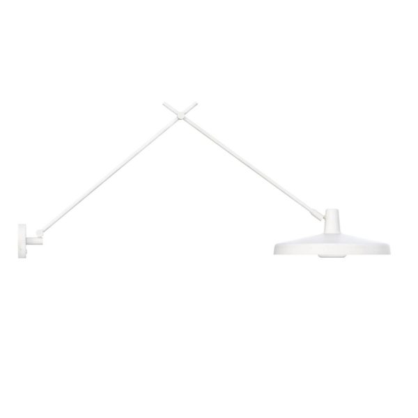GRUPA Arigato applique murale à 1 lampe 140cm Ø45cm blanc GRUPA