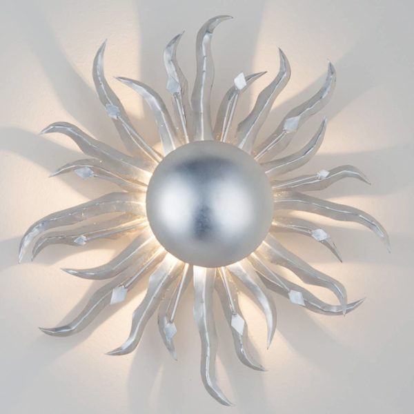 Holländer Merveilleuse applique SONNE SILBER  Ø 45 cm Holländer