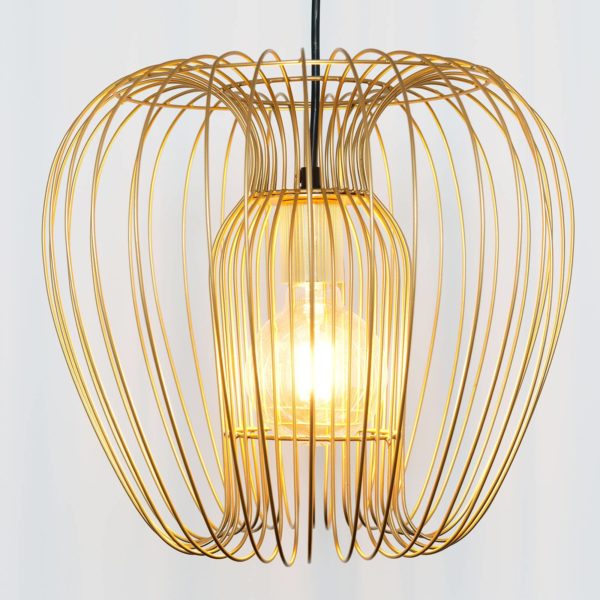 Holländer Suspension Protetto, dorée, Ø 34 cm Holländer