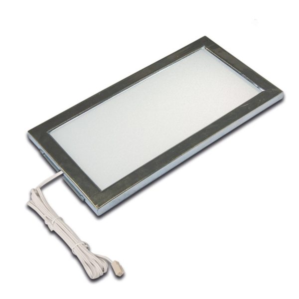 Hera Lampe sous meuble LED Sky acier inoxydable 4 000 K Hera