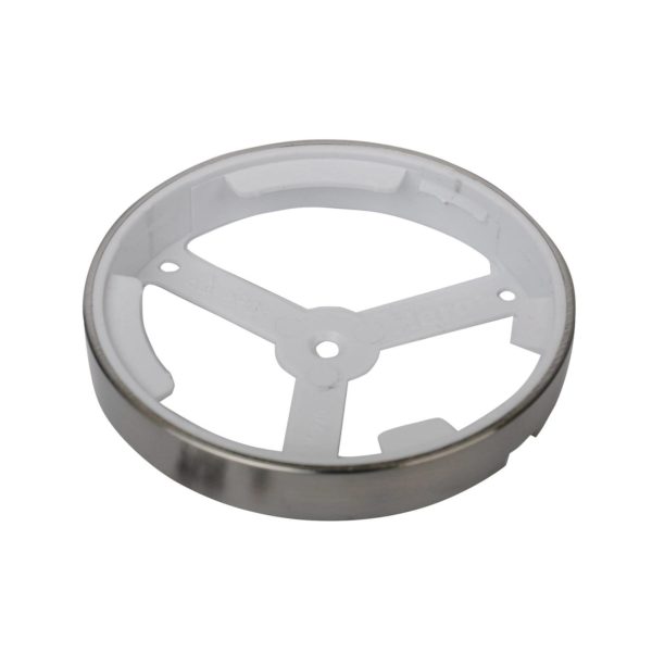 Hera Anneau montage rond inox pour LED encastré FAR 68 Hera