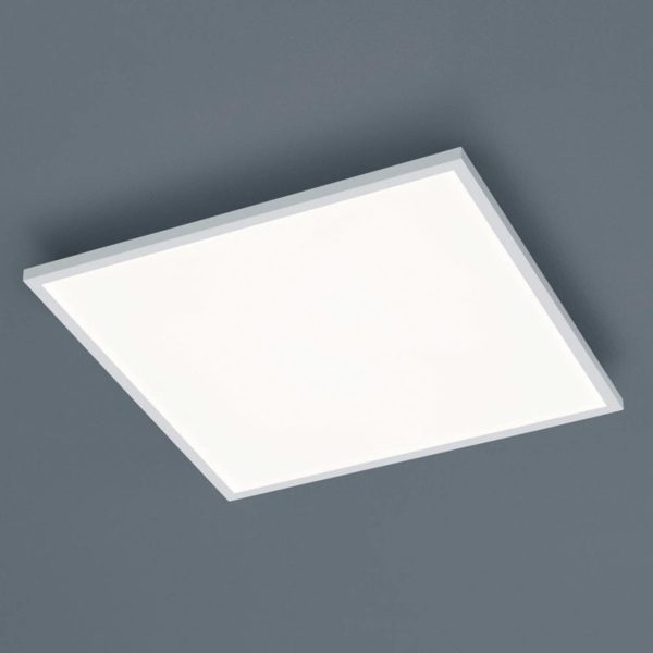 Helestra Rack plafonnier LED dim. angulaire blanc Helestra