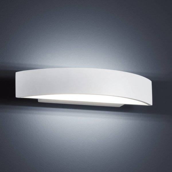 Helestra Applique LED moderne Yona, blanc mat, 27,5 cm Helestra