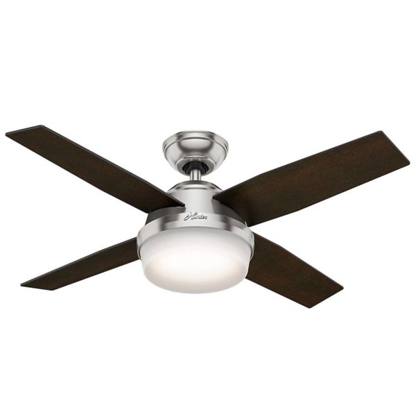 Hunter Dante ventilateur éclairage, noir/brun Hunter
