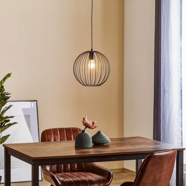 HELam Suspension Cumera avec abat-jour cage, Ø 30cm HELam
