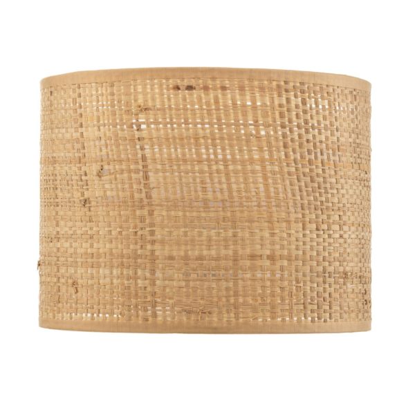 HELam Abat-jour Abba E27 Ø20/hauteur 15 cm, rotin HELam